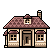 gif of a brown cottage with a puffing chimney leading back to the homepage